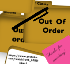 Out of Order - Riddles 1