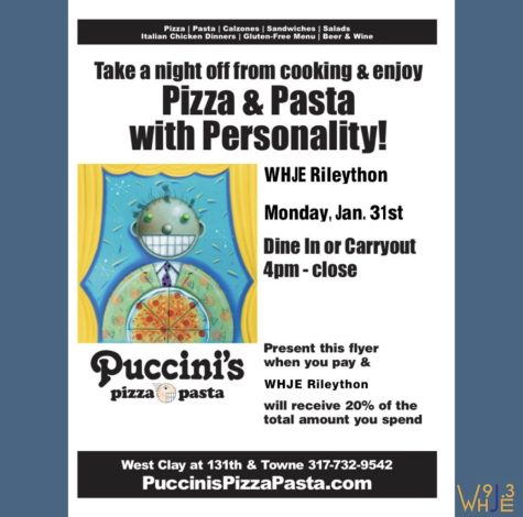 Blog Post #81 - WHJE Puccinis Night