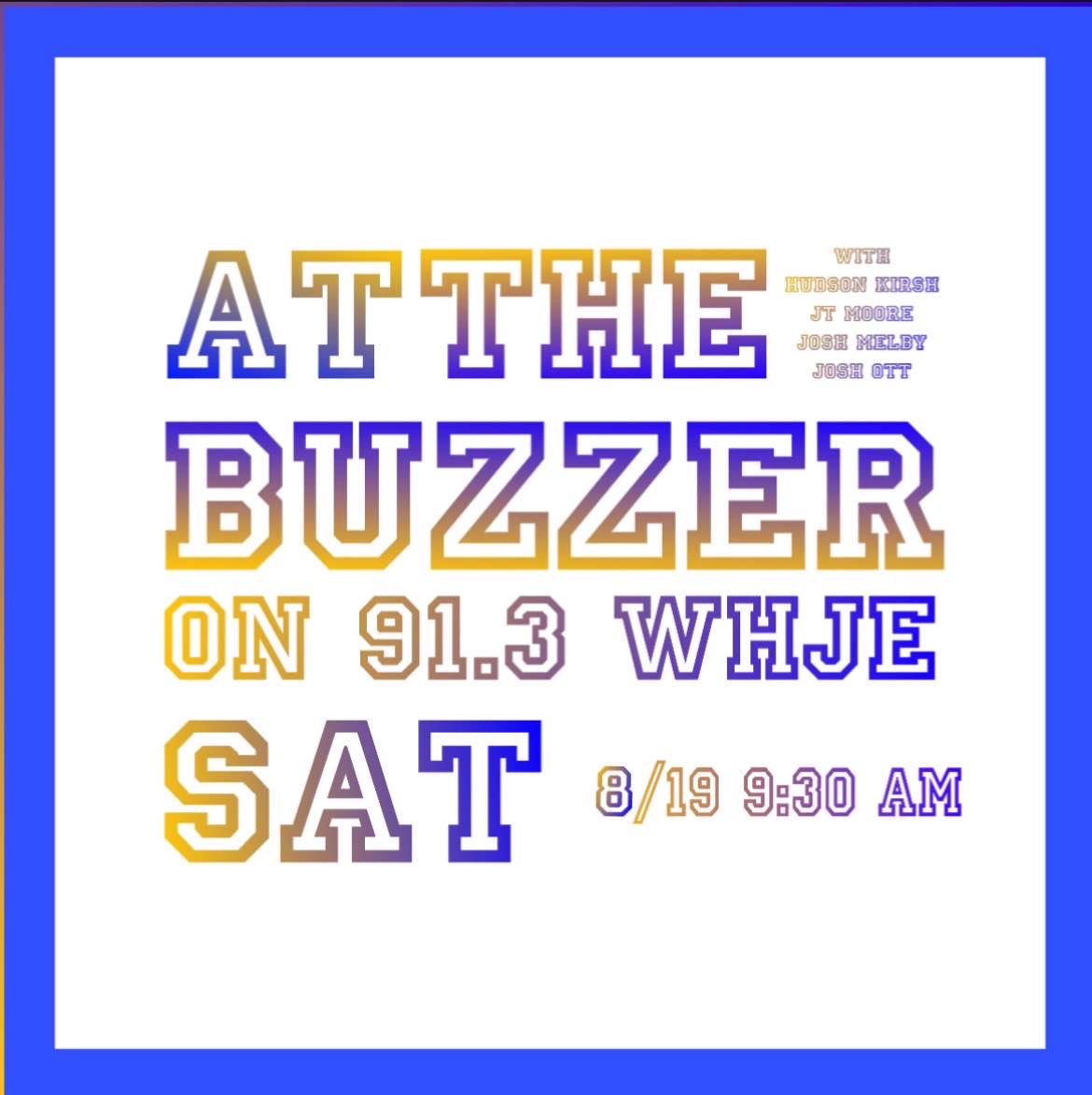 At The Buzzer 9-09-23
