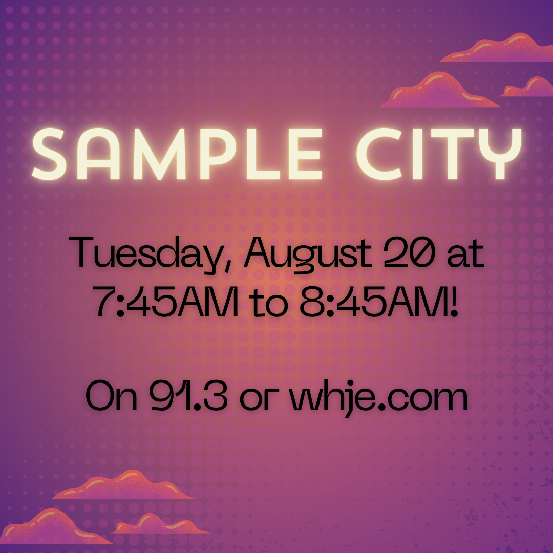 Sample City - August 20th