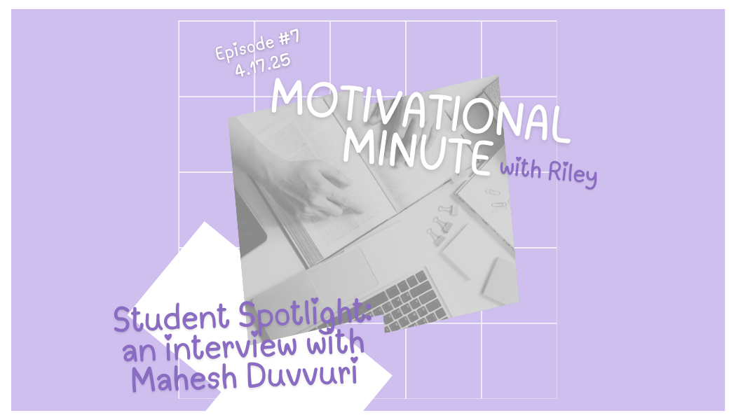 Motivational Minute - Episode 7