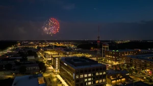 CarmelFest Firework Show tonight!